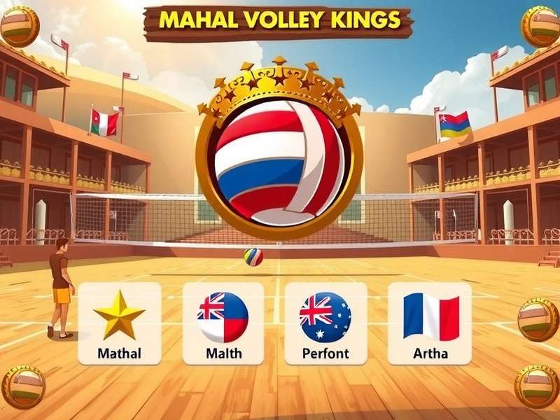 Mahal Volley King Language Selection