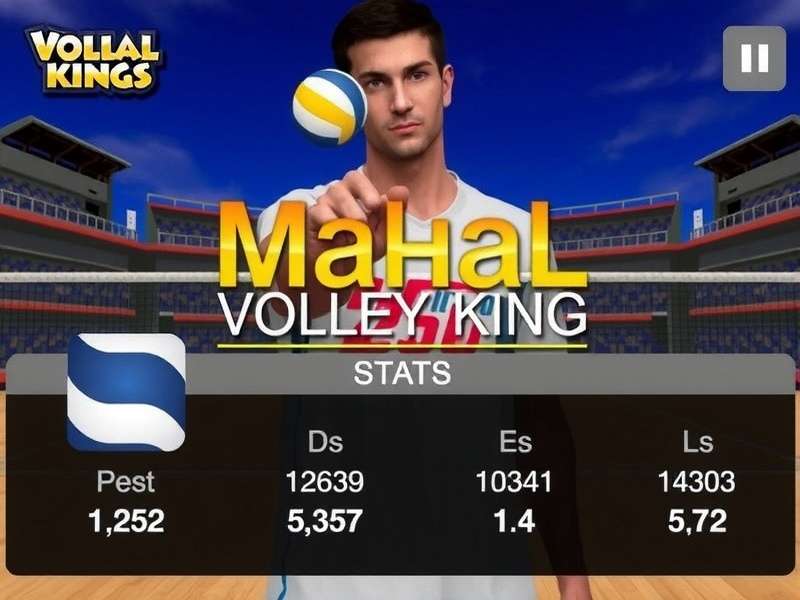 Mahal Volley King Download Stats